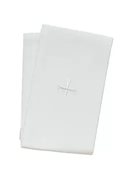 12" x 20" Purificator White Cross Design