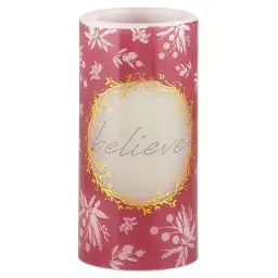 LED Candle - Medium - Believe