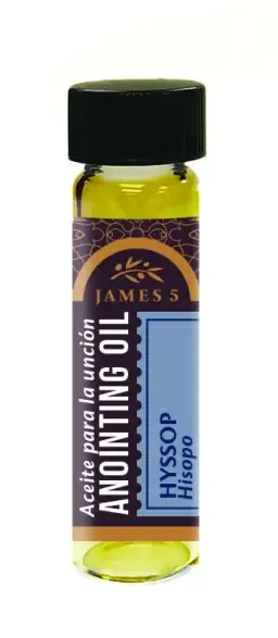 Anointing Oil - Hyssop - Glass Vial (Net Wt. 1/4 oz.)