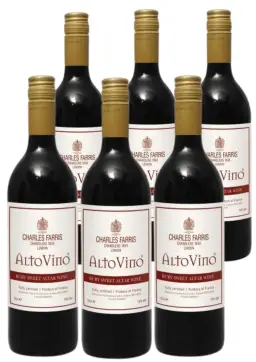 Pack of 6 Communion Wine - Ruby Red - Charles Farris