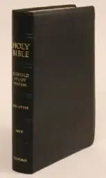 NIV Scofield Study Bible 3 Bonded  Leather Black