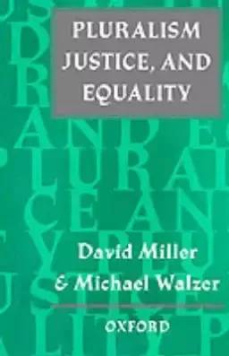 Pluralism, Justice and Equality