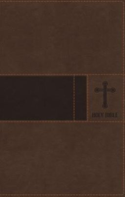 NIV, Premium Gift Bible, Leathersoft, Brown, Red Letter Edition, Comfort Print