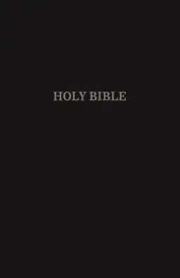 NIV, Reference Bible, Giant Print, Leather-Look, Black, Red Letter, Thumb Indexed, Comfort Print