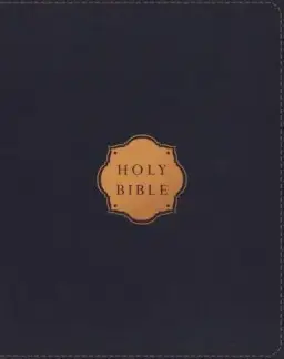 NIV, Our Family Story Bible, Leathersoft over Board, Navy, Red Letter, Comfort Print