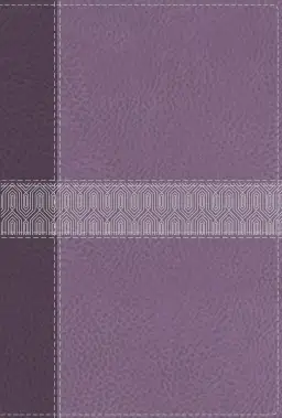 NIV, Giant Print Compact Bible, Leathersoft, Purple, Red Letter, Comfort Print