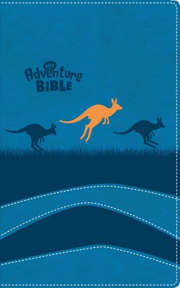 NASB, Adventure Bible, Leathersoft, Blue, Full Color Interior, Red Letter, 1995 Text, Comfort Print