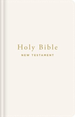 NIV, Tiny Testament Bible, New Testament, Leathersoft, White, Comfort Print