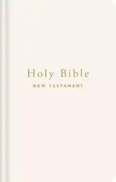 NIV, Tiny Testament Bible, New Testament, Leathersoft, White, Comfort Print