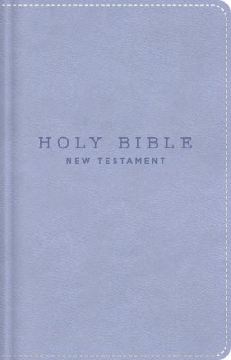 NIV, Tiny Testament Bible, New Testament, Leathersoft, Blue, Comfort Print