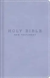 NIV, Tiny Testament Bible, New Testament, Leathersoft, Blue, Comfort Print