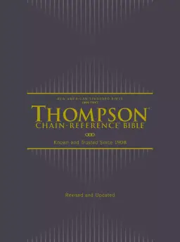 NASB, Thompson Chain-Reference Bible, Hardcover, 1995 Text, Red Letter, Comfort Print