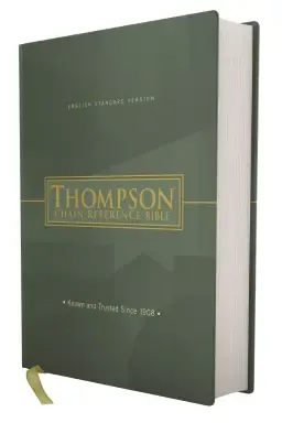 Esv, Thompson Chain-reference Bible, Hardcover, Red Letter