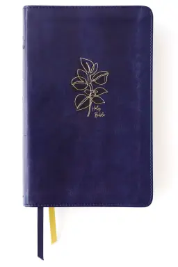 Niv, Women's Devotional Bible (by Women, for Women), Leathersoft, Navy, Comfort Print