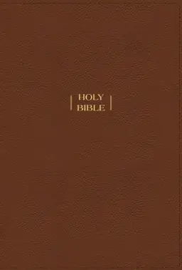 NIV, Wide Margin Bible (A Bible that Welcomes Note-Taking), Leathersoft, Brown, Red Letter, Comfort Print