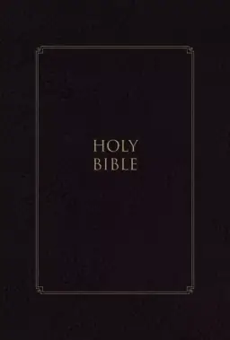 KJV, Thompson Chain-Reference Bible, Leathersoft, Black, Red Letter, Comfort Print