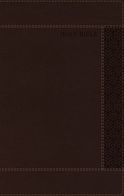 NRSVue, Holy Bible, Personal Size, Leathersoft, Brown, Comfort Print