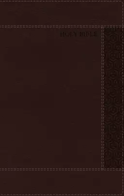 NRSVue, Holy Bible, Personal Size, Leathersoft, Brown, Comfort Print