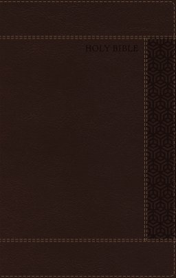 NRSVue, Holy Bible with Apocrypha, Personal Size, Leathersoft, Brown, Comfort Print