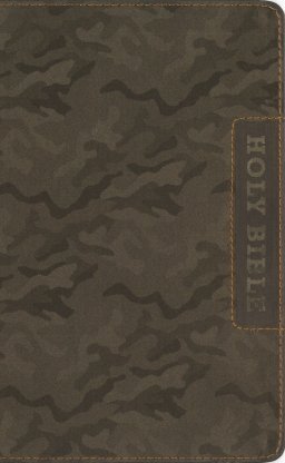 Niv, Boys' Bible, Leathersoft, Brown Camo, Thumb Indexed Tabs, Comfort Print