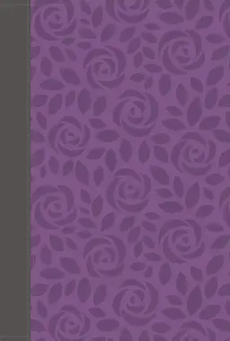 NIV Thinline Bible, Giant Print, Leathersoft, Gray/Purple, Red Letter, Thumb Indexed, Comfort Print