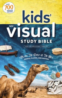 NIV Kids' Visual Study Bible, Hardcover, Full Color Interior: Explore the Story of the Bible---People, Places, and History