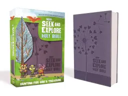 NIrV Seek And Explore Holy Bible, Periwinkle