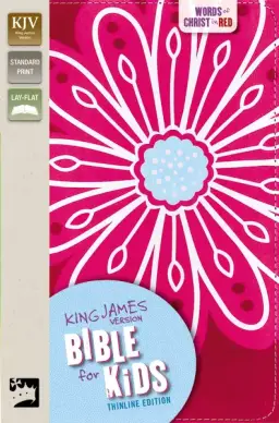 KJV Bible for Kids, Imitation Leather, Pink