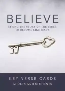 Believe Key Verse Cards: Adult/Student