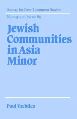 Jewish Communities In Asia Minor