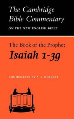 Book Of The Prophet Isaiah, 1-39