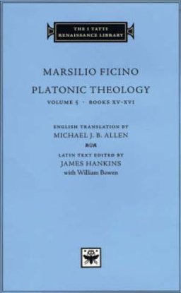 Platonic Theology Books XV-XVI