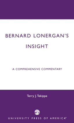 Bernard Lonergan's Insight