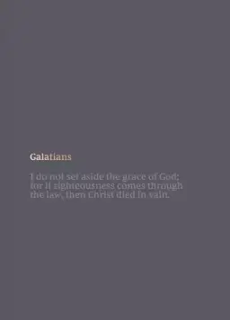 NKJV Bible Journal - Galatians, Paperback, Comfort Print