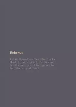 NKJV Bible Journal - Hebrews, Paperback, Comfort Print