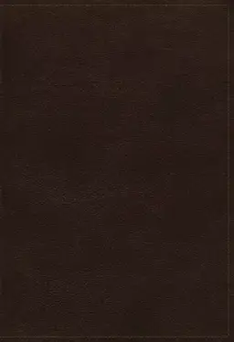 KJV Holy Bible: Large Print Verse-by-Verse with Cross References, Brown Genuine Leather, Comfort Print: King James Version (Maclaren Series)