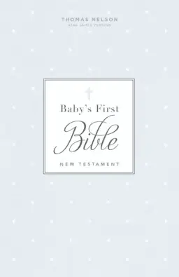 KJV, Baby's First New Testament, Leathersoft, Blue, Red Letter, Comfort Print