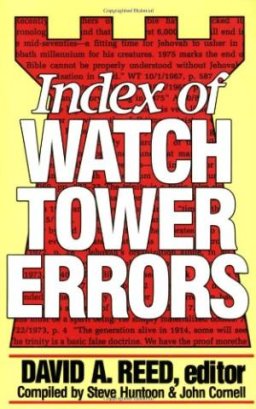 Index of Watchtower Errors, 1879 to 1989