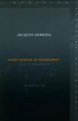 Who's Afraid of Philosophy?: Right to Philosophy 1