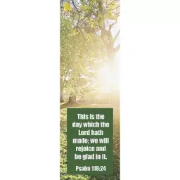 Bookmark-This Is The Day Which The Lord Hath Made (Pslam 118:24) (Pack Of 25)