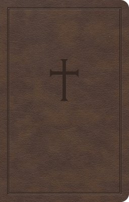 KJV Personal Size Bible, Brown LeatherTouch