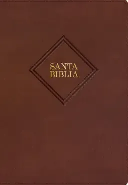 RVR 1960 Biblia letra supergigante, marrón piel fabricada (Edición 2023)