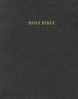 NKJV Wide Margin Pitt Minion Reference Bible Calfskin Black