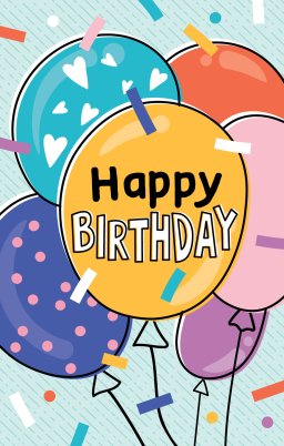 Bible Studies For Life: Kids Happy Birthday Postcards Pkg. 25