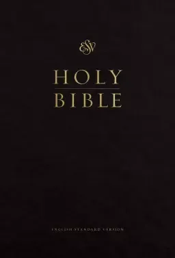 ESV Pew and Worship Bible, Black, Hardback, Large Print, Responsive Readings