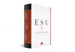 ESV Study Bible, Large Print (Hardcover, Indexed)