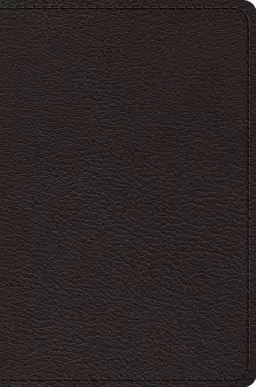 ESV Preaching Bible, Verse-by-Verse Edition (Goatskin, Black)