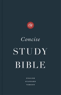 ESV Concise Study Bible, Navy, Paperback, Economy Edition, Study Notes, Glossary, Maps, Charts, Illustrations, Articles, Book Introductions