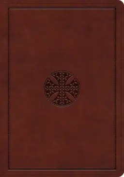 ESV Journaling Bible, Interleaved Edition (TruTone, Mahogany, Mosaic Cross Design)