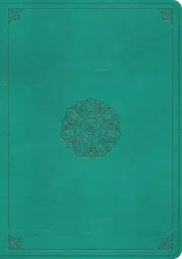 ESV Study Bible (TruTone, Turquoise, Emblem Design)